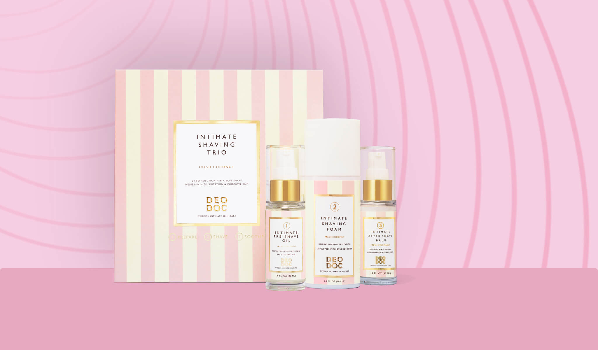 fraubeauty #4 DeoDoc Intimate Shaving Trio